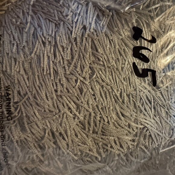 Zara Trafaluc eyelash Fringe Short Sleeve Top M Fairy Grunge Baddie Punk Rocker - Picture 10 of 10